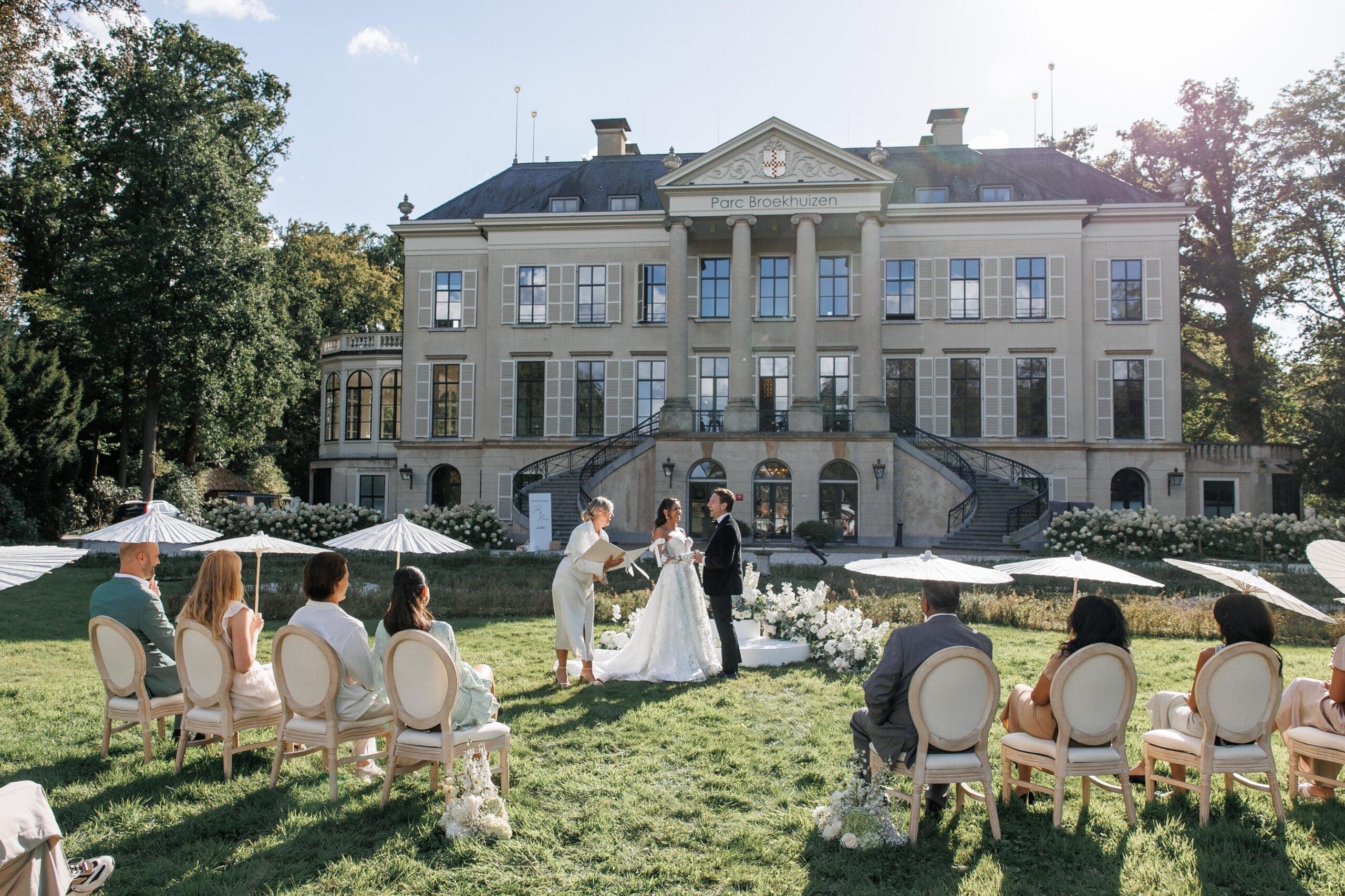 Trouwreportage op een landgoed