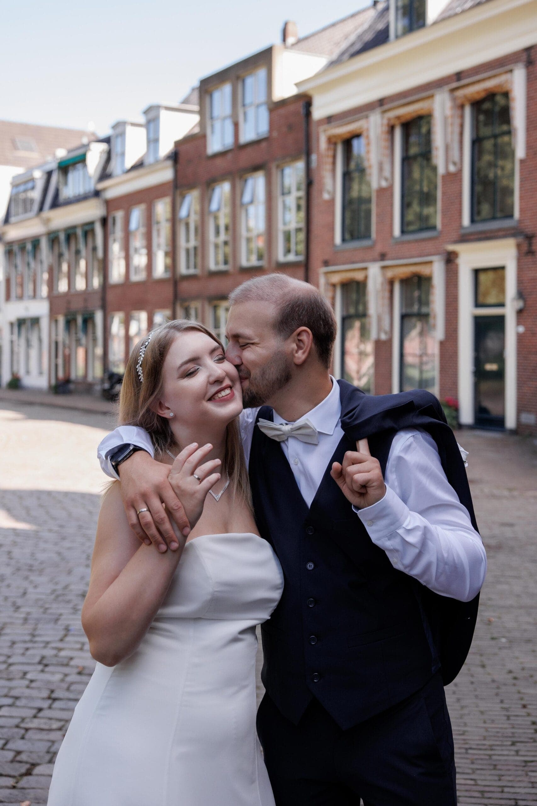 Trouwfotografie in een stedelijke setting